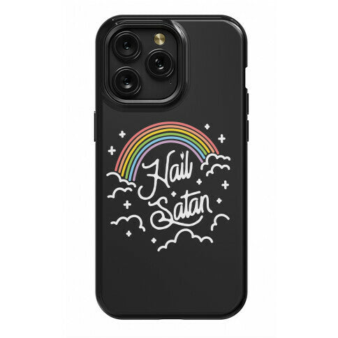 Hail Satan Rainbow Phone Case